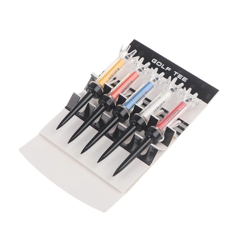 5 Tees de Golf con Soporte Magnético para Entrenamiento de