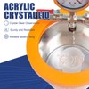BACOENG 2 Quart Vacuum Chamber with Pump, Stainless Steel Degassing
