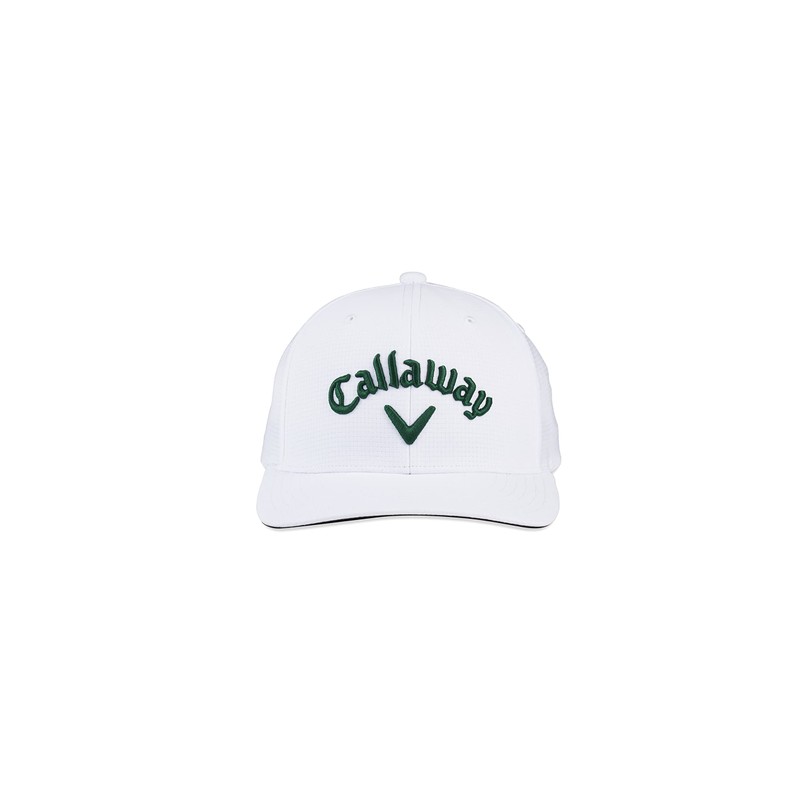 Callaway Golf 2023 Performance Pro Hat (White/Green)