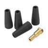4Pcs PTFE Flux Core Gasless Nozzle 1Pcs Brass Gas Diffuser