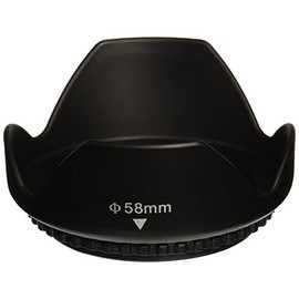 Vivitar 58mm Pro Digital Tulip Hard Lens Hood