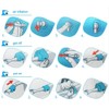 2-4 Pcs Inflatable Arm Swimming Floaties Bands, Floatation Water Wings,