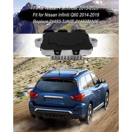Módulo de ventilador de refrigeración de motor EMIHO reemplaza 21493-3JA0E para Nissan Pathfinder 2013-2020 Infinity Q60 2014-2019, módulo de control de ventilador de refrigeración de radiador, módulo
