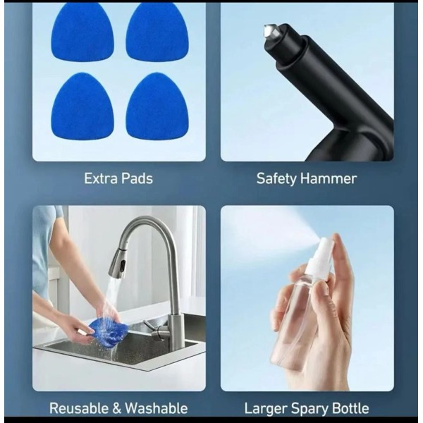 Unbranded 5pcs Windshield Cleaner Set Car Windshield Cleaning Tools with