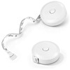 2 Piezas Cinta Métrica Portátil, Cinta Métrica Corporal Suave Retráctil
