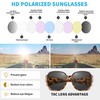 URUMQI Polarized Sunglasses Fit Over Glasses for Women, UV400 Protection