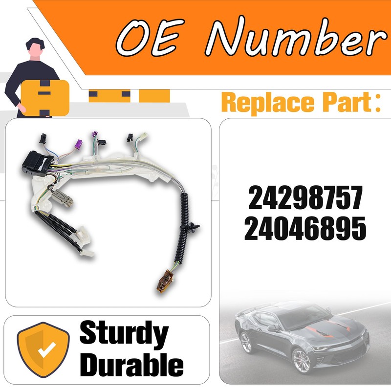 LEVANLIGHT Automatic Transmission Wiring Harness Compatible for 2017 Camaro Colorado,Canyon