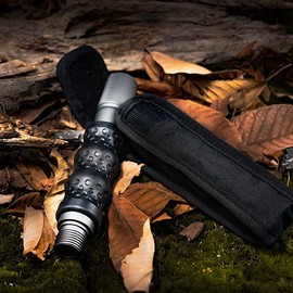 Zune Lotoo Folding Shovel Black Extension Tube, Non-Skip Silicon Extension Tube for Multifunctional Survival Spade, Extension Rod for F-A3, F3, Smilodon, ZLA Camping Axe Head