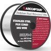 ARCCAPTAIN Stainless Steel Flux Cored Wire E308LFC-O .030-Diameter MIG Welding