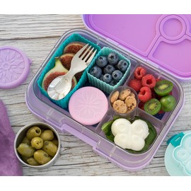 Lekkabox Mini Stainless Steel Spork, 10 cm, Fork and Spoon in One, Spork Camping Cutlery Small, Lightweight, To Go Cutlery for Children