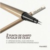 Lapiz Para Cejas,Delineador de Cejas LíQuido,Efecto 3D Waterproof,Natural Lapiz De