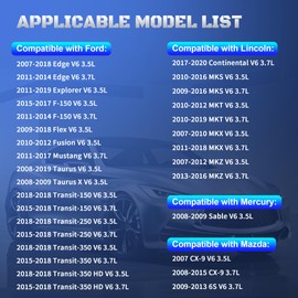 A-NAFTULY Crankshaft Position Sensor Compatible with Ford Edge F150 Explorer Taurus Mustang Flex Transit-150 250 350,Lincoln MKS MKT MKX MKZ 907-854 PC753