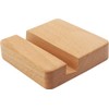 Audio Fan Smartphone Stand Wooden Square Desktop Smartphone Stand Square