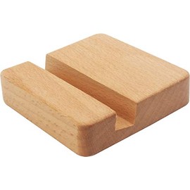 Audio Fan Smartphone Stand Wooden Square Desktop Smartphone Stand Square