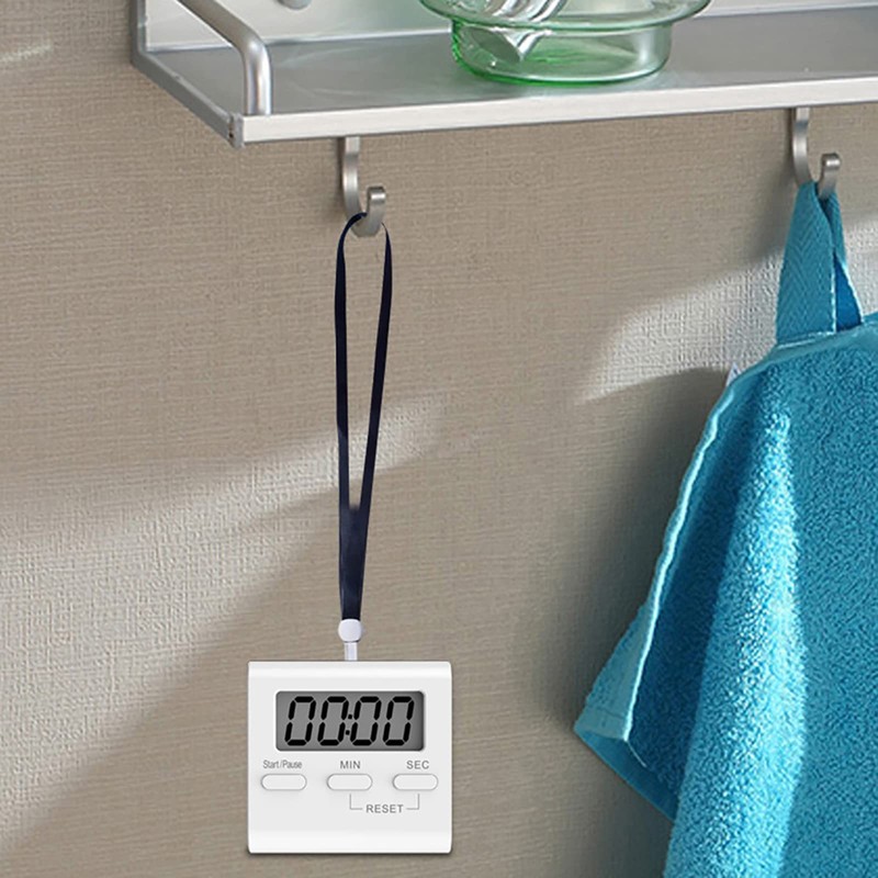 Countdown Timer Alarm Clock Students Training Timing & Digital Kitchen