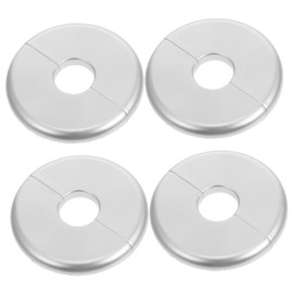 Outanaya 4pcs Pool Ladder Cover Plates for Handrail Tubing Protection Decorative Shielding for Plumbing Pipe Durable Reusable Design Effortless Installation for Inground Pool Accessories