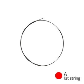 Aquila AQ U LS 110U Lava Series Ukulele Set (GCEA Soprano, High-G)