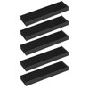 5Pcs Heat Sink Black Aluminum Radiators for CPU Amplifiers Modules