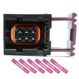 GROBARPART CONB11025, 645-165, 88952801, PTA1879, S-1495, S1495 Front & Rear Door Lock Actuators Connector Fit for Chevy Tahoe Avalanche Silverado Suburban Sierra 1500 2500, 2007-2009 Replace# 931-303