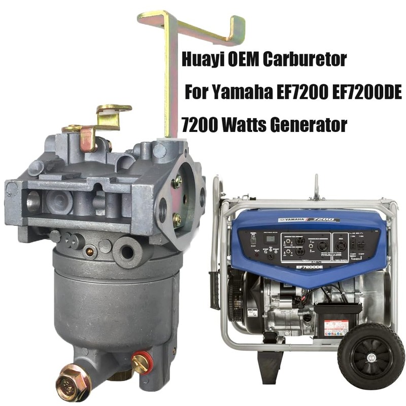 Huayi OEM Carburetor Carb Assy. Compatible with Yamaha EF7200 EF7200DE