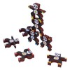 Wooden Stacking Games Toddler Children Interlock Balancing Blocks Educational ToyPanda