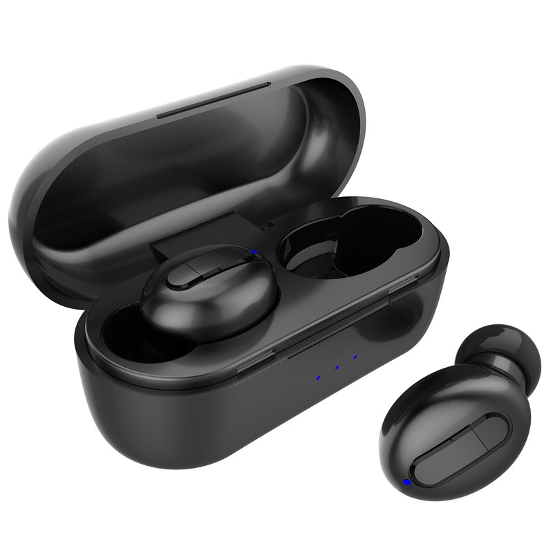 True Wireless Earphones Bluetooth 5.0 Headphones with Mic IPX5 Waterproof