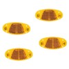 MASE Sports Bicycle Reflector Spoke Light Card with 4 Pieces