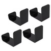 4pcs Headphone Hook Multipurpose Elegant Space Saving Wall Mounted Headphone