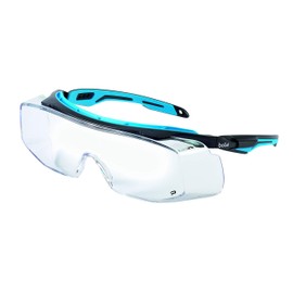 bolle Volley Shooting Goggles, TRYON Trion OTG Protective Glasses, Clear, Can Wear Glasses