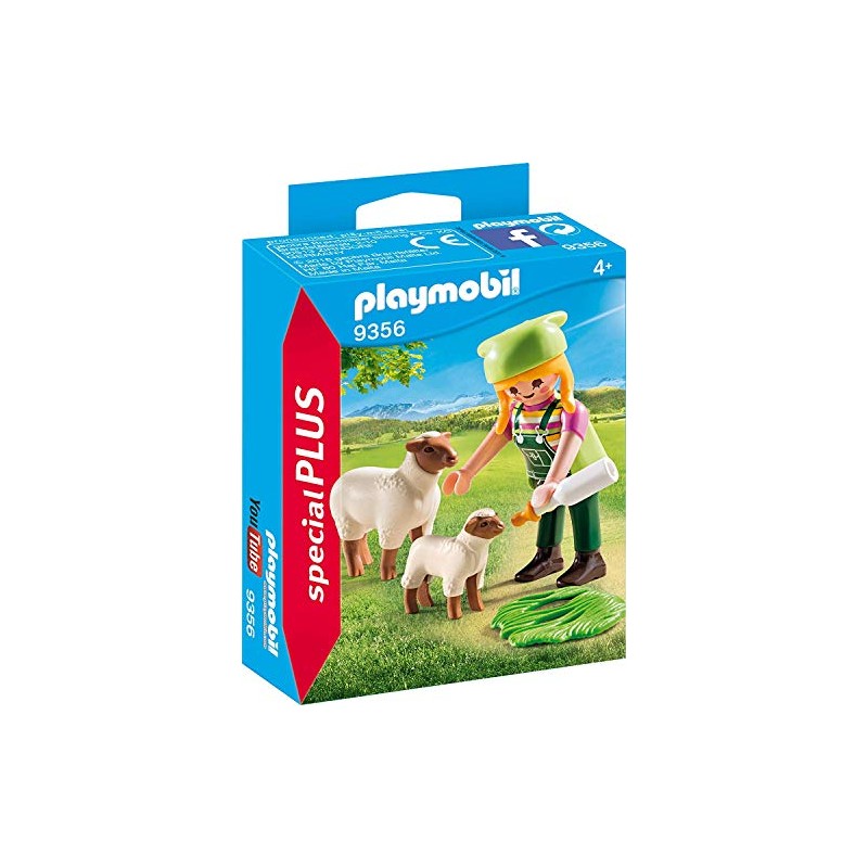 Playmobil 9356 Special Plus Farmer with Sheep, Fun Imaginative Role-Play,