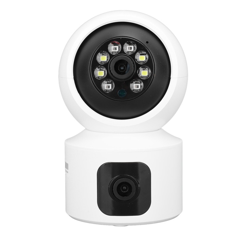 Indoor Security Camera 2160x1920 Dual Lens 2 Way Talk Night