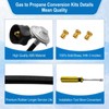 Natural Gas To Propane Conversion Kit for Weber Spirit II