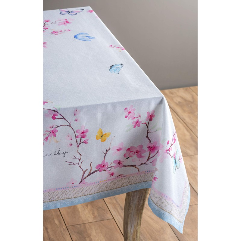 Maison d' Hermine Tablecloths 100% Cotton 140cm x 180cm Decorative