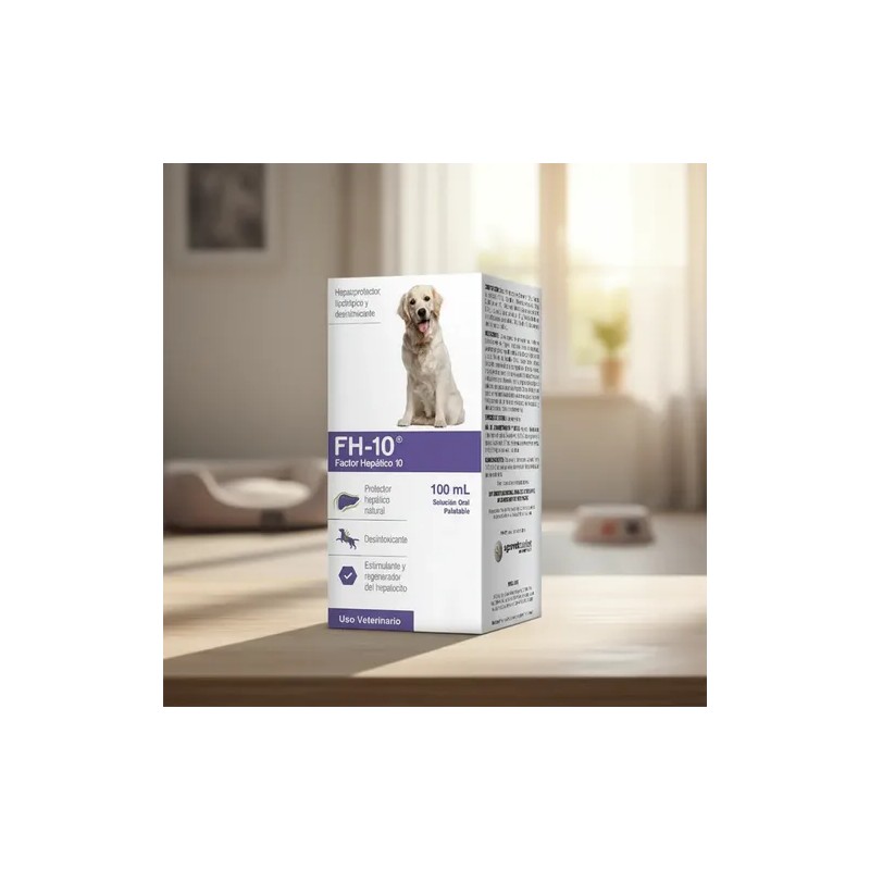 FH-10 Factor Hepatico Perro 100 ml Pet-Medica