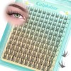 calphdiar Lash Clusters Natural Eyelash Clusters Lashes Extension Wispy Individual