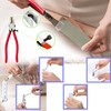 Stained Glass Supplies Kits, Glass Cutting Tools, Black Backed and