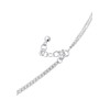 Elli Women's Y-Chain Geo Layer Circle Plate Necklace in 925