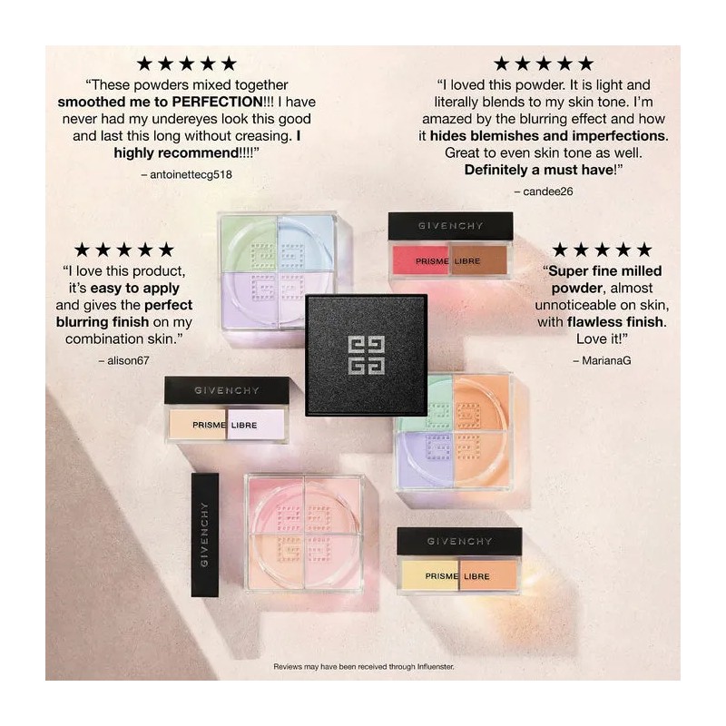 Givenchy Prisme Libre Loose Powder Polvo Suelto03 Voile Rose 03