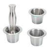 3pcs Refillable Coffee Capsule 304 Stainless Steel Coffee Pods with