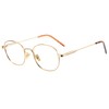 Cyxus Retro Oval Blue Light Blocking Glasses for Women Men