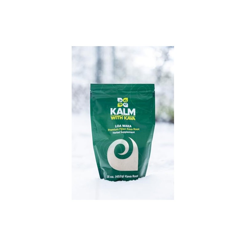 Kalm with Kava Loa Waka Traditional Grind (16 oz.)