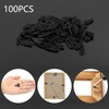 Suiwotin 100PCS Picture Turn Button Fasteners Photo Frame Hardware, Picture