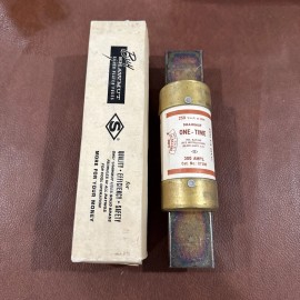 Shawmut One Time OT300 250V 300A K5 Fuse 300 Amps 250 Volts