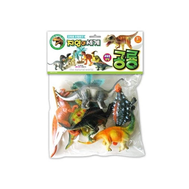Natural World _ 6 Dinosaur Figures / 자연의 세계 공룡