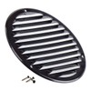 Steinberg14 Black Vent Cover 6" (Duct Opening) with Mesh -