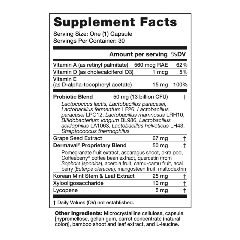 Dr. Kellyann Bellabiotics Probiotic Capsules for Digestion & Skin Health