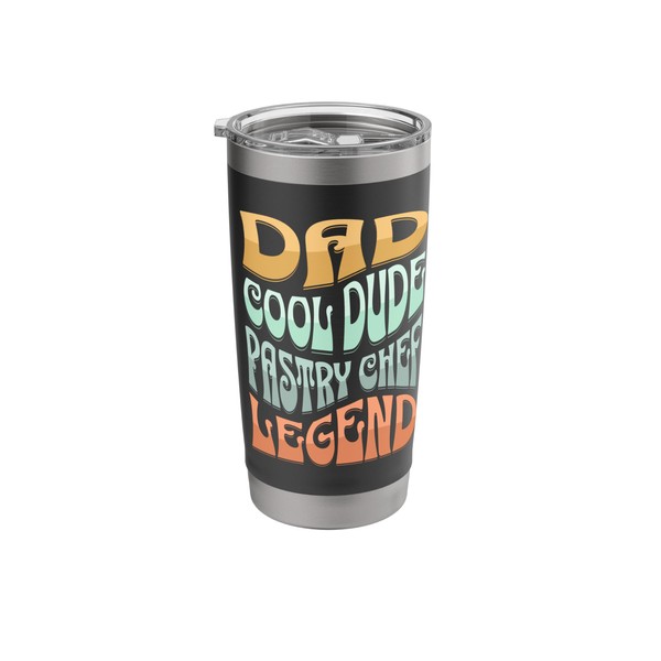Dad Pastry Chef Legend Stainless Steel Insulated Tumbler