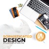 RHINO CO. Minimalist Metal Wallet RFID-Blocking Credit Card Holder with