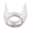 Inflatable Swimming Ring Sequin Swim Angel Wing Shiny Floating Tube