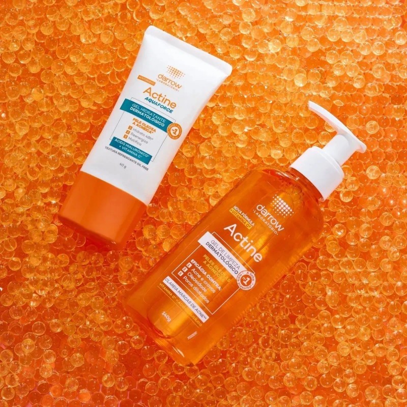 Gel Hidratante Actine Aquaforce Para Pieles Oleosas Y Acneicas 40g